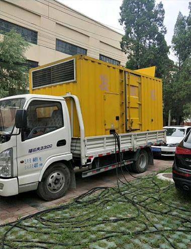 砚山发电车出租-柴油发电机组排烟系统设计要求及其考虑因素